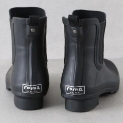 Roma Black Matte Boots -Western Cowboy Equipment Shop RC1608 heel