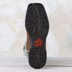 Durango Powder 'n Lace Lady Rebel Boots -Western Cowboy Equipment Shop RD3471 sole