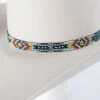 Orange And Yellow Beaded Hatband -Western Cowboy Equipment Shop RKBAND1
