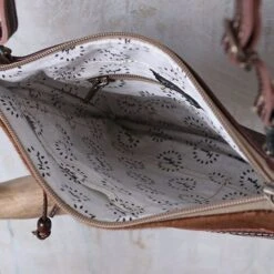 Canyon Hair-On Crossbody -Western Cowboy Equipment Shop S3396 int