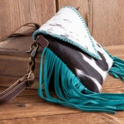 Minun Leather And Hair On Bag -Western Cowboy Equipment Shop S6742 side A