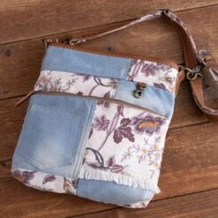 Patchwork Blooms Shoulder Bag