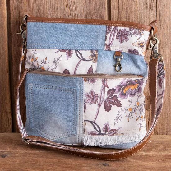 Patchwork Blooms Shoulder Bag 3 Patchwork Blooms Shoulder Bag - Image 2