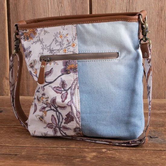 Patchwork Blooms Shoulder Bag 4 Patchwork Blooms Shoulder Bag - Image 3