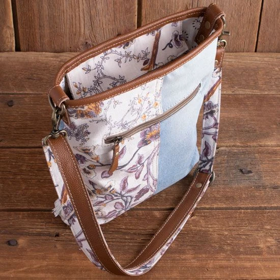 Patchwork Blooms Shoulder Bag 5 Patchwork Blooms Shoulder Bag - Image 4