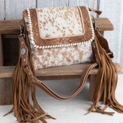 Blendy Hand Tooled Bag