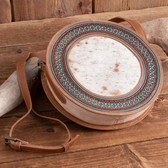 Circle Hide Crossbody Bag 4 Circle Hide Crossbody Bag - Image 2