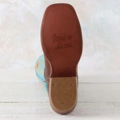 Tony Lama Ladies Emmeline Buckaroo Boots -Western Cowboy Equipment Shop SA1501 sole