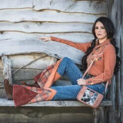 STS Yipee Kiyay Collection Claire Crossbody -Western Cowboy Equipment Shop STS38444 alt2