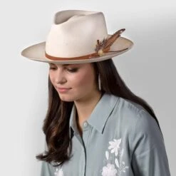 Stetson Tallahassee Straw Fedora -Western Cowboy Equipment Shop TSTLHS alt3