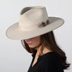 Stetson Bone Midtown Hat -Western Cowboy Equipment Shop TWMDNTBO alt3