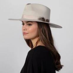 Stetson Bone Midtown Hat -Western Cowboy Equipment Shop TWMDNTBO alt4