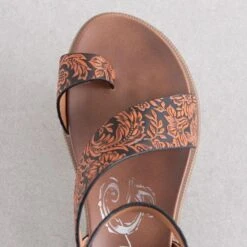 Very G Rust Steffy Sandals -Western Cowboy Equipment Shop VGSA0240RU toe A