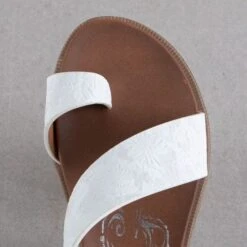Very G White Steffy Sandals -Western Cowboy Equipment Shop VGSA0240WH toe A