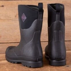 Muck Boot Ladies Chore Mid Boots 11 Muck Boot Ladies Chore Mid Boots -Western Cowboy Equipment Shop WCHM000 heel