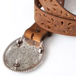 Tony Lama Blythe Scroll Belt -Western Cowboy Equipment Shop c50029 alt2