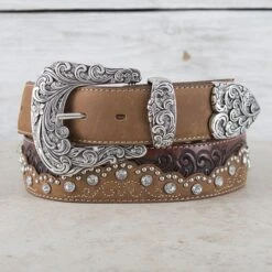 Tony Lama Kaitlyn Crystal Belt