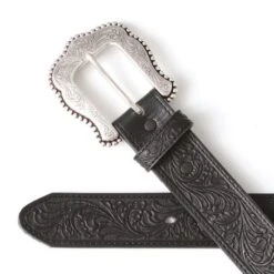 Tony Lama Black Layla Belt 6 Tony Lama Black Layla Belt -Western Cowboy Equipment Shop c50733 alt1