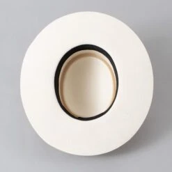 Country Grace Rosalee Wool Felt Boater Hat -Western Cowboy Equipment Shop cg0419 int