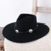 Charlie 1 Horse Black Traveler Hat -Western Cowboy Equipment Shop cwtvlr 1