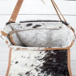 Hair On Crossbody Bag -Western Cowboy Equipment Shop m0771 int