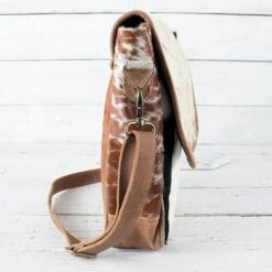 Hair On Crossbody Bag -Western Cowboy Equipment Shop m0771 side1