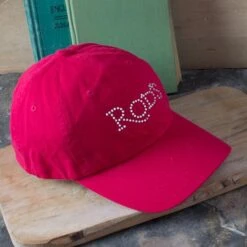 Rod's Crystal Logo Cap -Western Cowboy Equipment Shop red cap